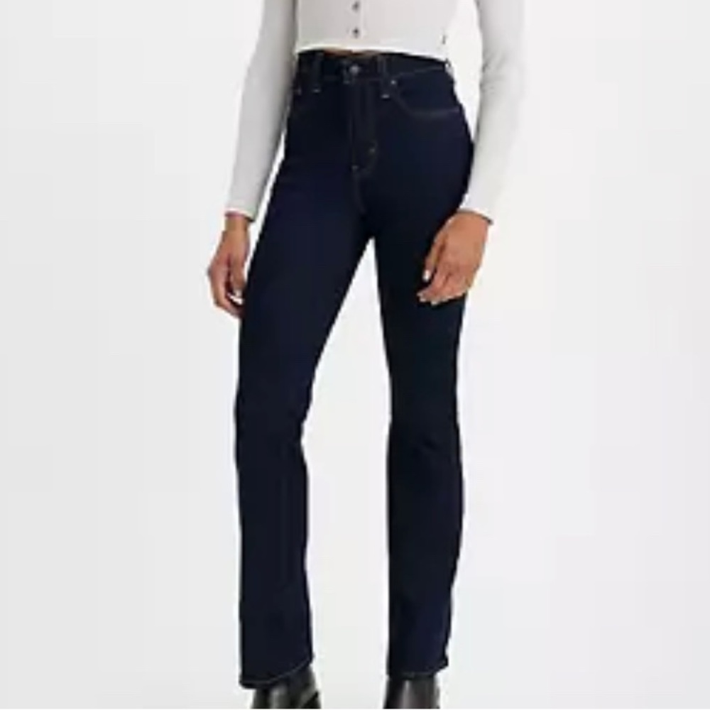 Levi’s Cast Shadows - Dark Wash
725 high rise Levi’s 
NWT 
6 Short/ W28 L30